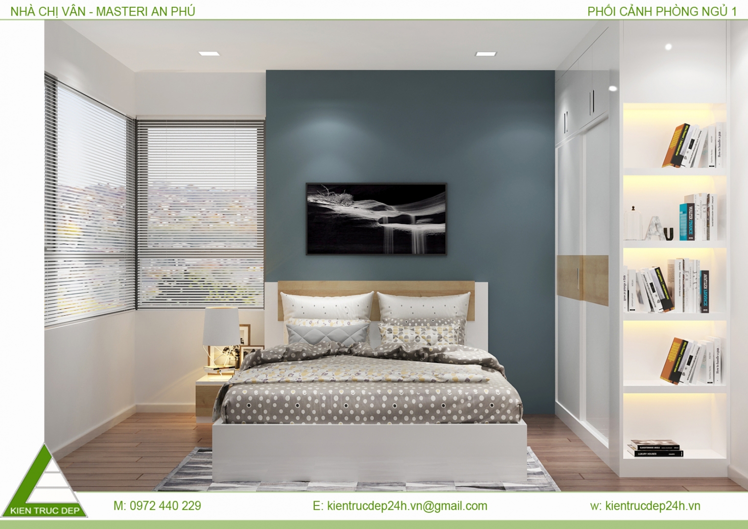 Căn hộ nhà chị Vân Masteri An Phú