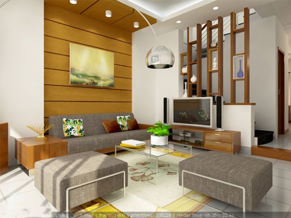 Những mẫu thiết kế và thi công nội thất phòng khách