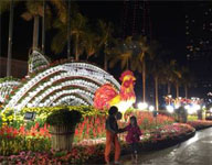 Trang trí phố hướng đến sự văn minh, hiện đại