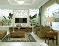 Nhà phố với nội thất phong cách mộc