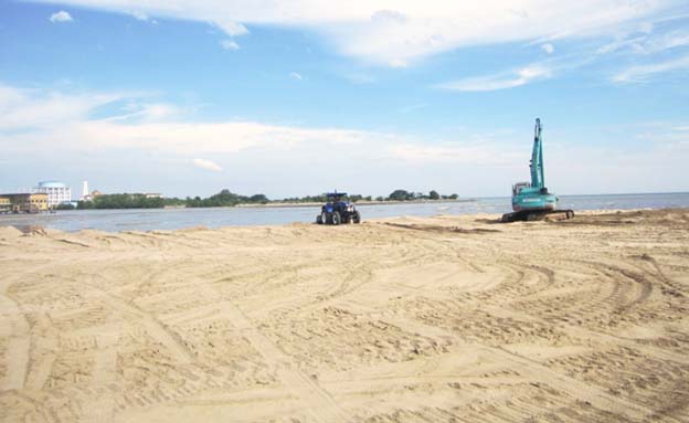 Quy trình san lắp mặt bằng