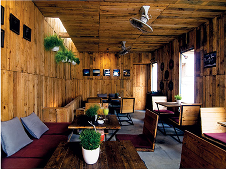 Thiết kế không gian quán cafe nhỏ đẹp