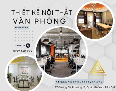 Đơn vị thi công thiết kế nội thất văn phòng cao cấp