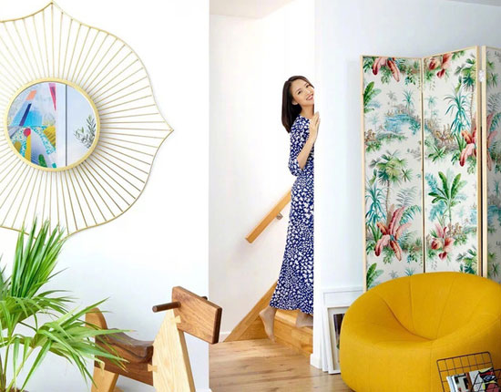 Không gian sống xanh mát mắt và hiện đại của Hoa hậu thế giới Trương Tử Lâm