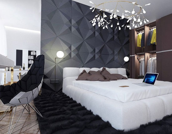 Ngắm những phòng ngủ màu xám nhưng không hề u ám và nhàm chán