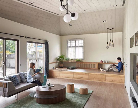 Ngôi nhà đầy nắng gió và cây xanh của cặp vợ chồng trẻ