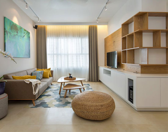 Nội thất căn hộ đẹp được thiết kế theo hướng mở ở quận 7