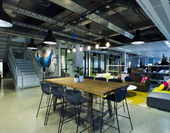 Nội thất văn phòng của Facebook ở Sydney