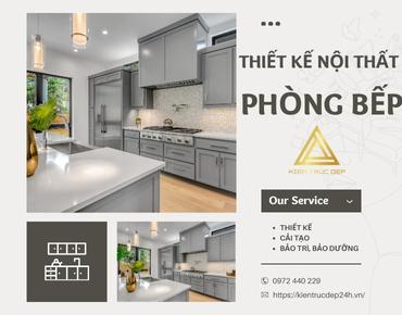 Tham khảo cách thiết kế nội thất phòng bếp đẹp hoàn hảo