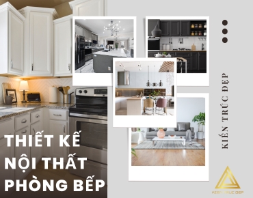 Thiết kế nội thất bếp ấm cúng cho căn hộ 2 phòng ngủ