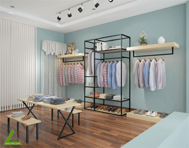 Thiet ke noi that quan 7 - Thiết kế nội thất shop thời trang