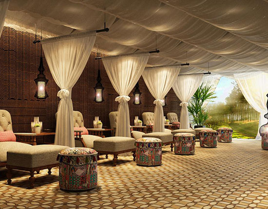 Thiết kế nội thất SPA sang trọng