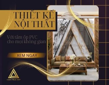 Thiết kế nội thất với tấm ốp PVC cho mọi không gian