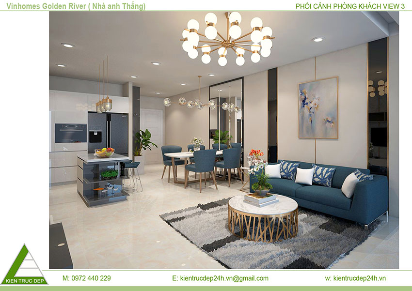 Bản thiết kế nội thất chung cư mới nhất năm 2018