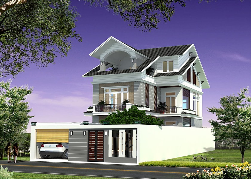 Kiến trúc biệt thự đẹp