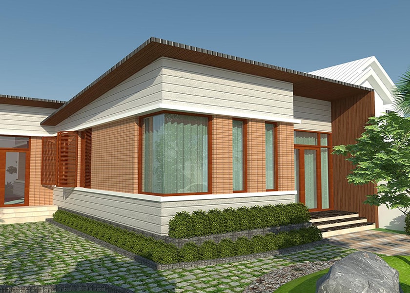 Mẫu nhà cấp 4 tiêu biểu