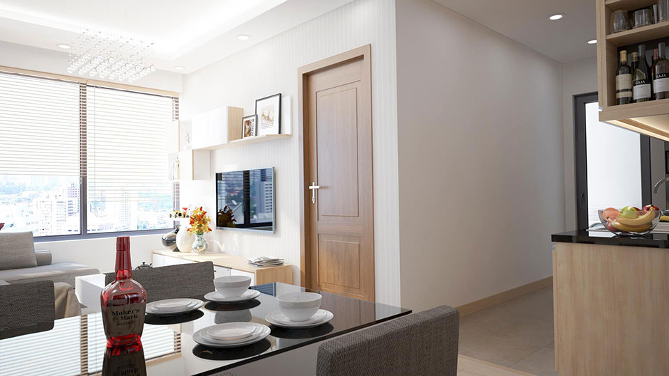 Nội thất chung cư Green Star