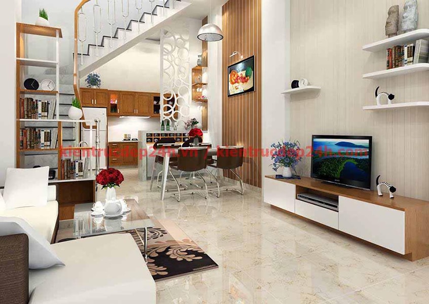Thi công nội thất phòng khách