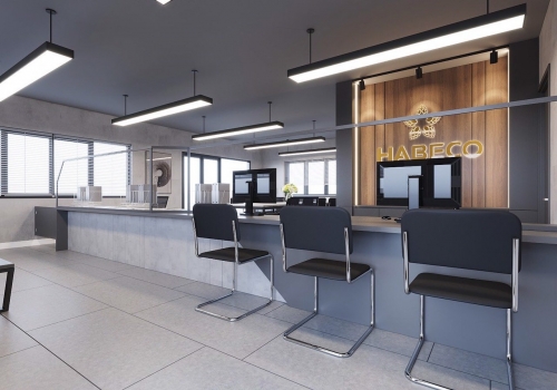 Thi công nội thất văn phòng Habaco