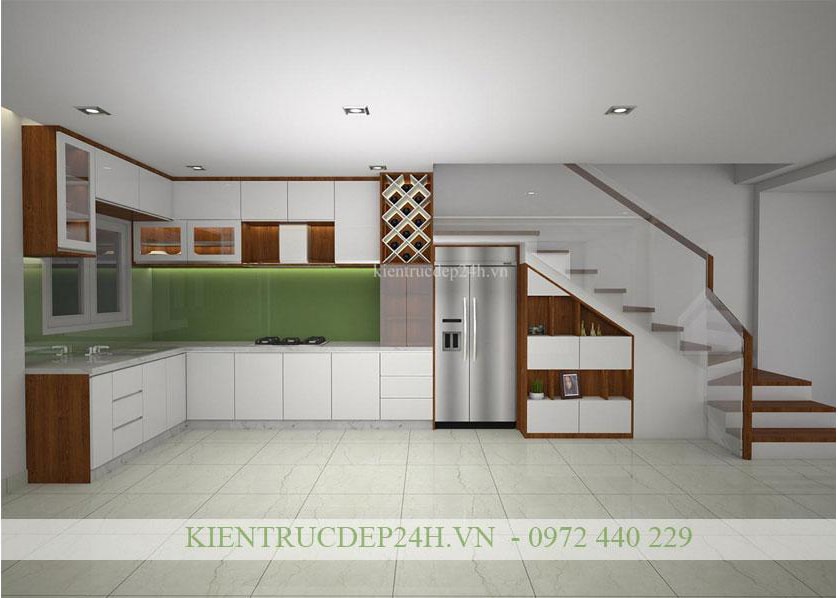 Thiết kế nội thất phòng bếp 2