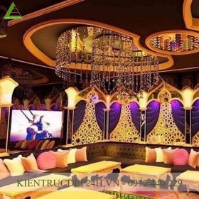 Nội thất phòng karaoke tiện nghi