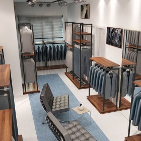 Nội thất shop quần áo