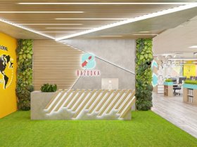 Thi công nội thất văn phòng Bazooka