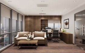 Thiết kế nội thất văn phòng làm việc 