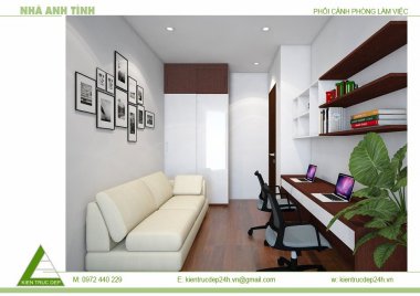 Phối cảnh nội thất celadon