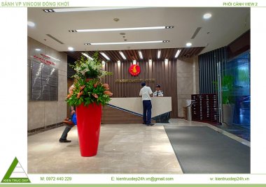 Sảnh văn phòng Vincom Đồng khởi