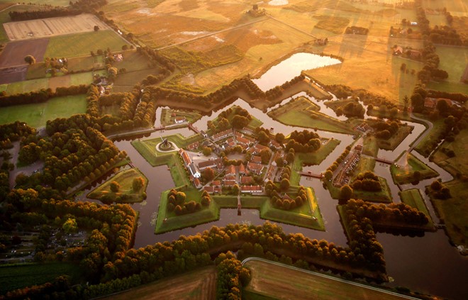 Pháo đài Bourtange, Hà Lan.
