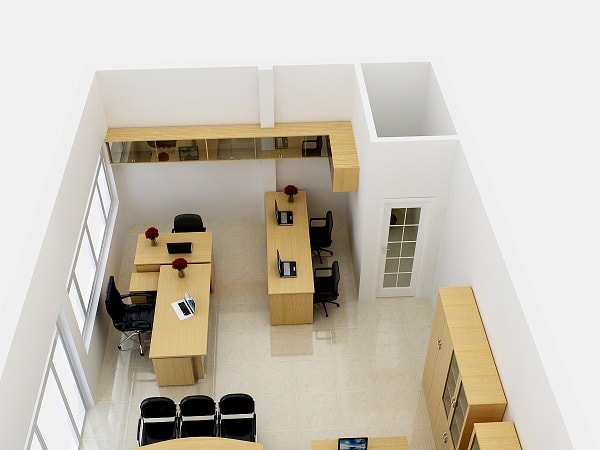 Cách chọn và bài trí bàn làm việc cho văn phòng nhỏ hẹp