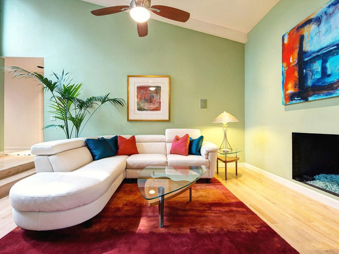 Hai màu sắc này mà kết hợp với nhau tại phòng khách nhà bạn thì đẹp khỏi phải bàn cãi - Ảnh 8.
