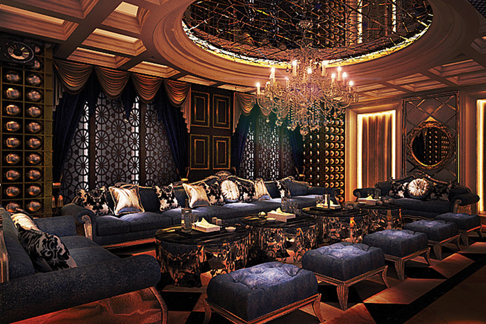 Phòng “Super vip”, đây là phòng bậc nhất của quán, có diện tích khá rộng có sức chứa lên đến 30 người, được thiết kế nội thất ấn tượng mang phong cách của Pháp.