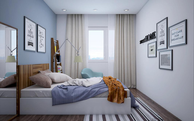 Gợi ý 7 phong cách thiết kế phòng ngủ đẹp cho vợ chồng mới cưới - Ảnh 4.